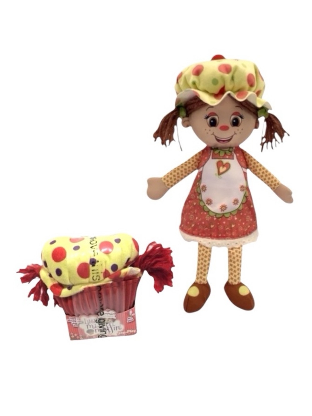 Little Miss Coconut 9” Soft Muffin Flips Into A Doll